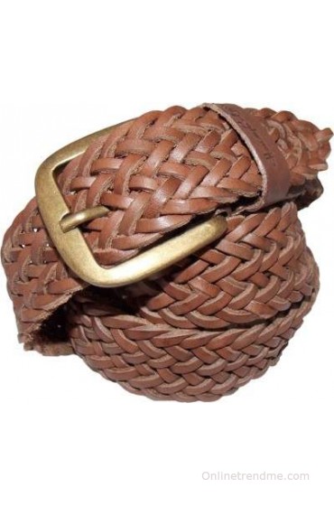 Honey Badger Men, Women Casual Brown Genuine Leather Belt(BROWN-07) Honey Badger Men, Women Casual Brown Genuine Leather Belt(BROWN-07)